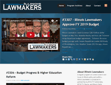 Tablet Screenshot of illinoislawmakers.org